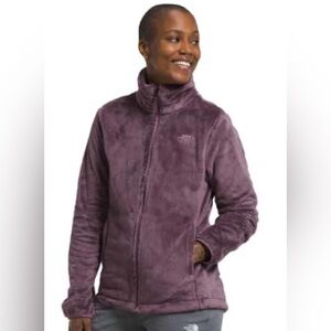 The North Face Women's Plush Purple Teddy Jacket